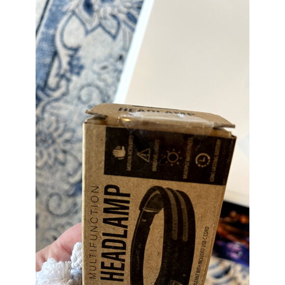 Power To Go Two Strip Multifunction Headlamp, Rechargeable - NIB - Picture 3 of 3